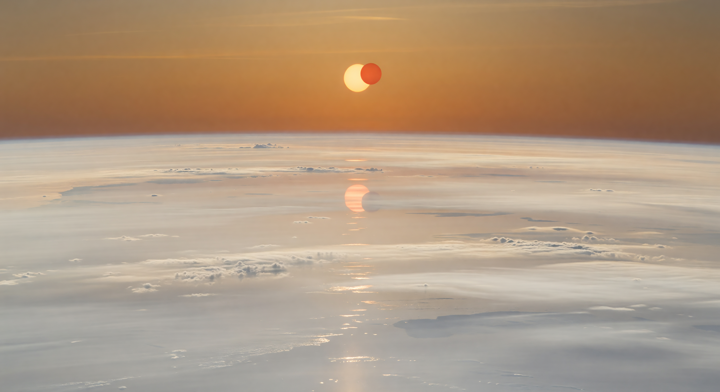 Copper Eclipse Noon