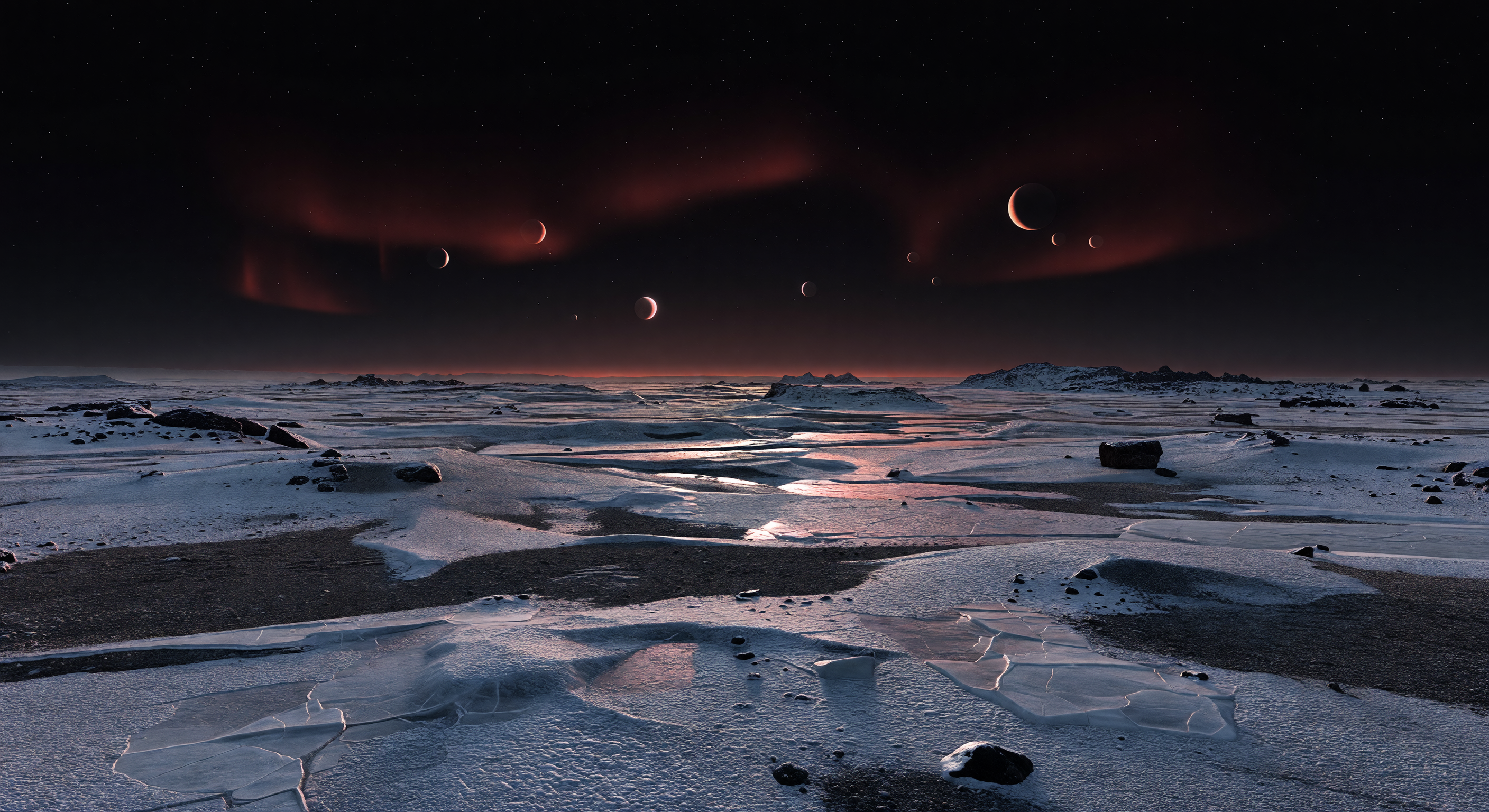 Frostwüste der Nachtseite