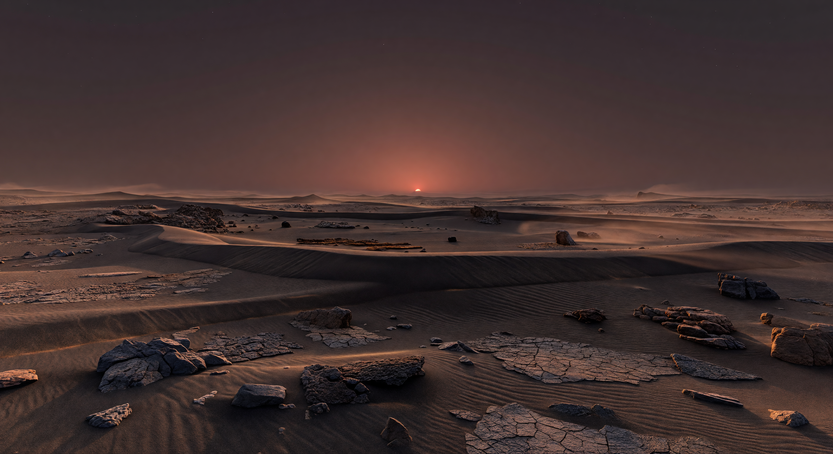 Staubsteppe des Terminators