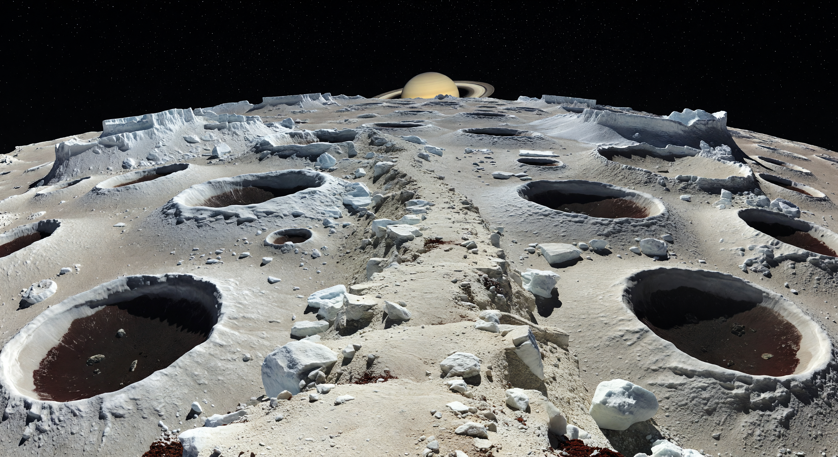 Intercrater Ridge Traverse