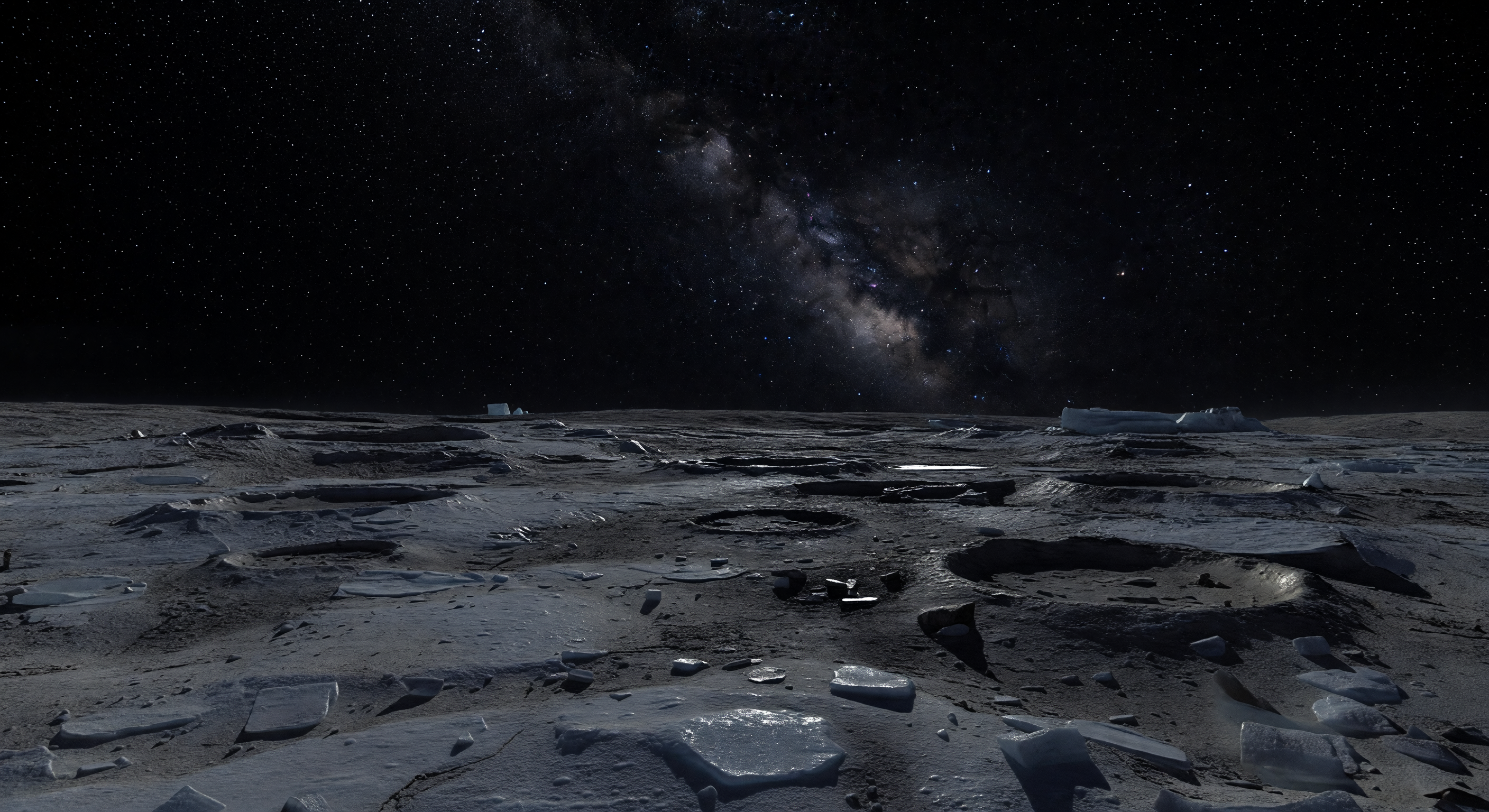 Notte stellata lontana
