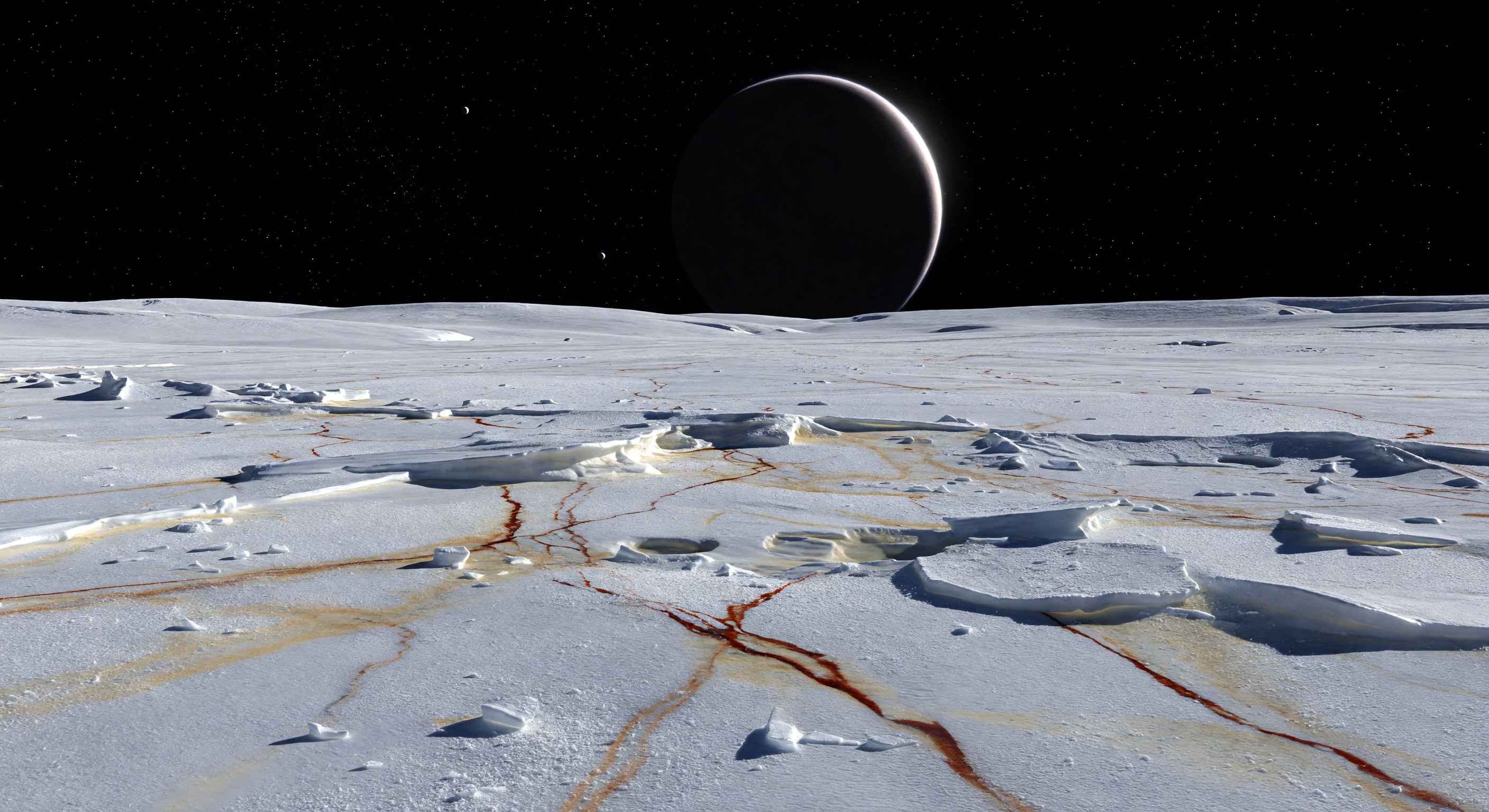 Jovian Eclipse Twilight